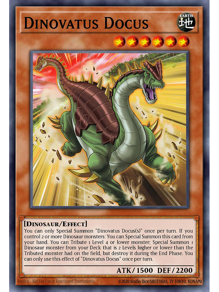 Dinovatus Docus - LEDE-EN030 - Common 1st Edition 1