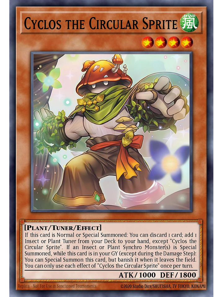 Cyclos the Circular Sprite - LEDE-EN031 - Common 1st Edition 1