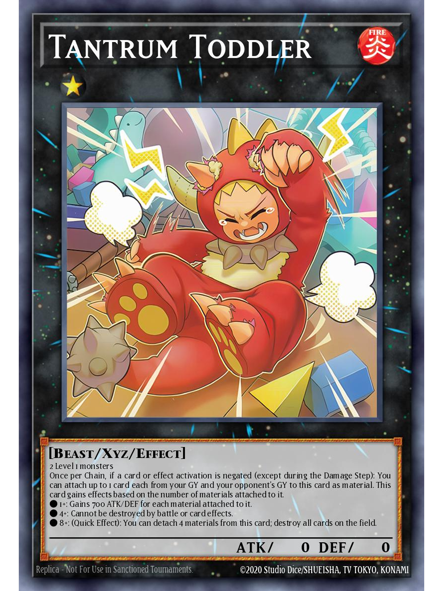 Tantrum Toddler - LEDE-EN046 - Common 1st Edition 1