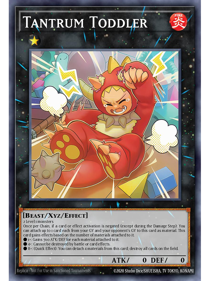 Tantrum Toddler - LEDE-EN046 - Common 1st Edition 1