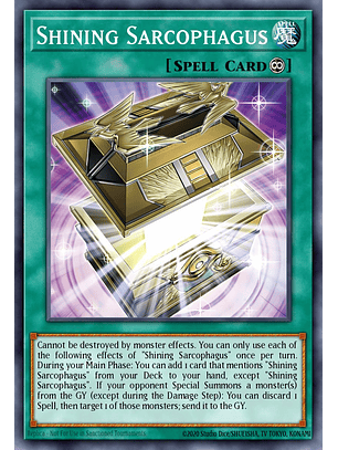 Shining Sarcophagus - LEDE-EN051 - Secret Rare 1st Edition