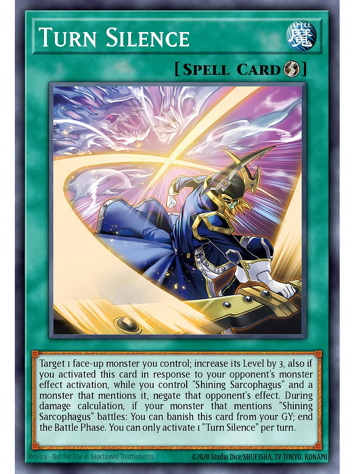 Turn Silence - LEDE-EN052 - Super Rare 1st Edition 1