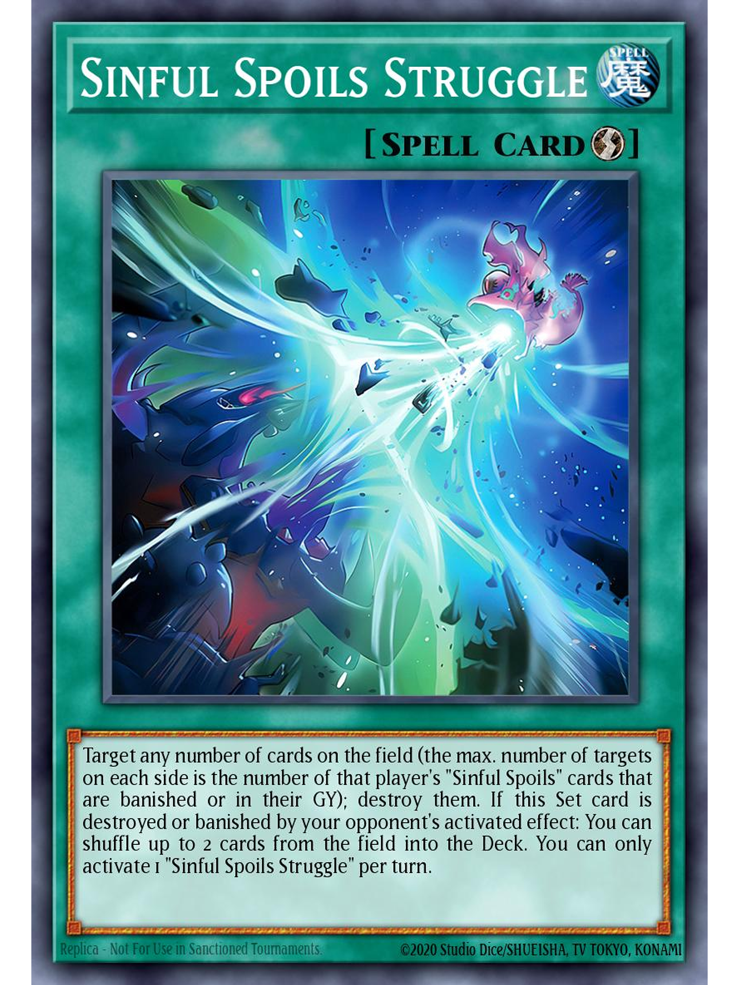 Sinful Spoils Struggle - LEDE-EN057 - Common 1st Edition 1