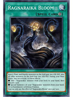 Ragnaraika Bloom - LEDE-EN058 - Secret Rare 1st Edition