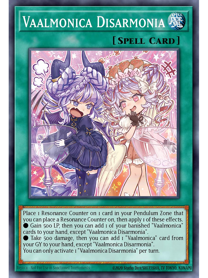 Vaalmonica Disarmonia - LEDE-EN066 - Common 1st Edition 1