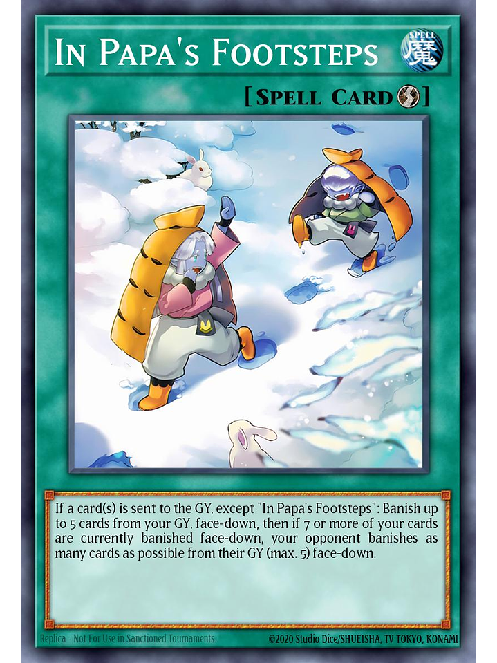 In Papa's Footsteps - LEDE-EN070 - Common 1st Edition 1