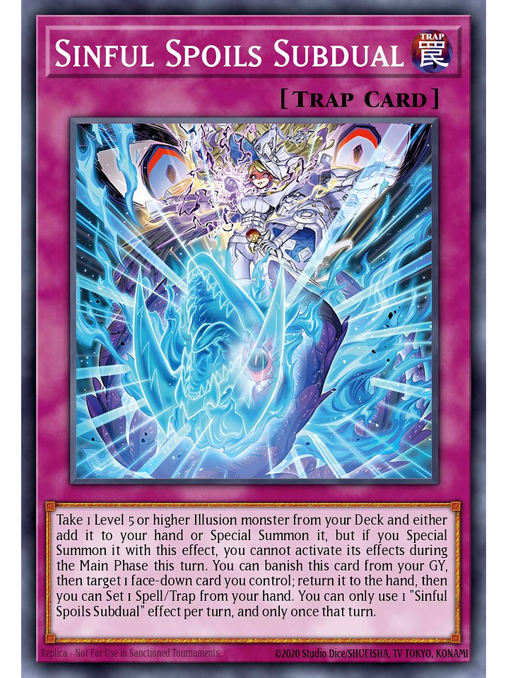 Sinful Spoils Subdual - LEDE-EN074 - Common 1st Edition 1