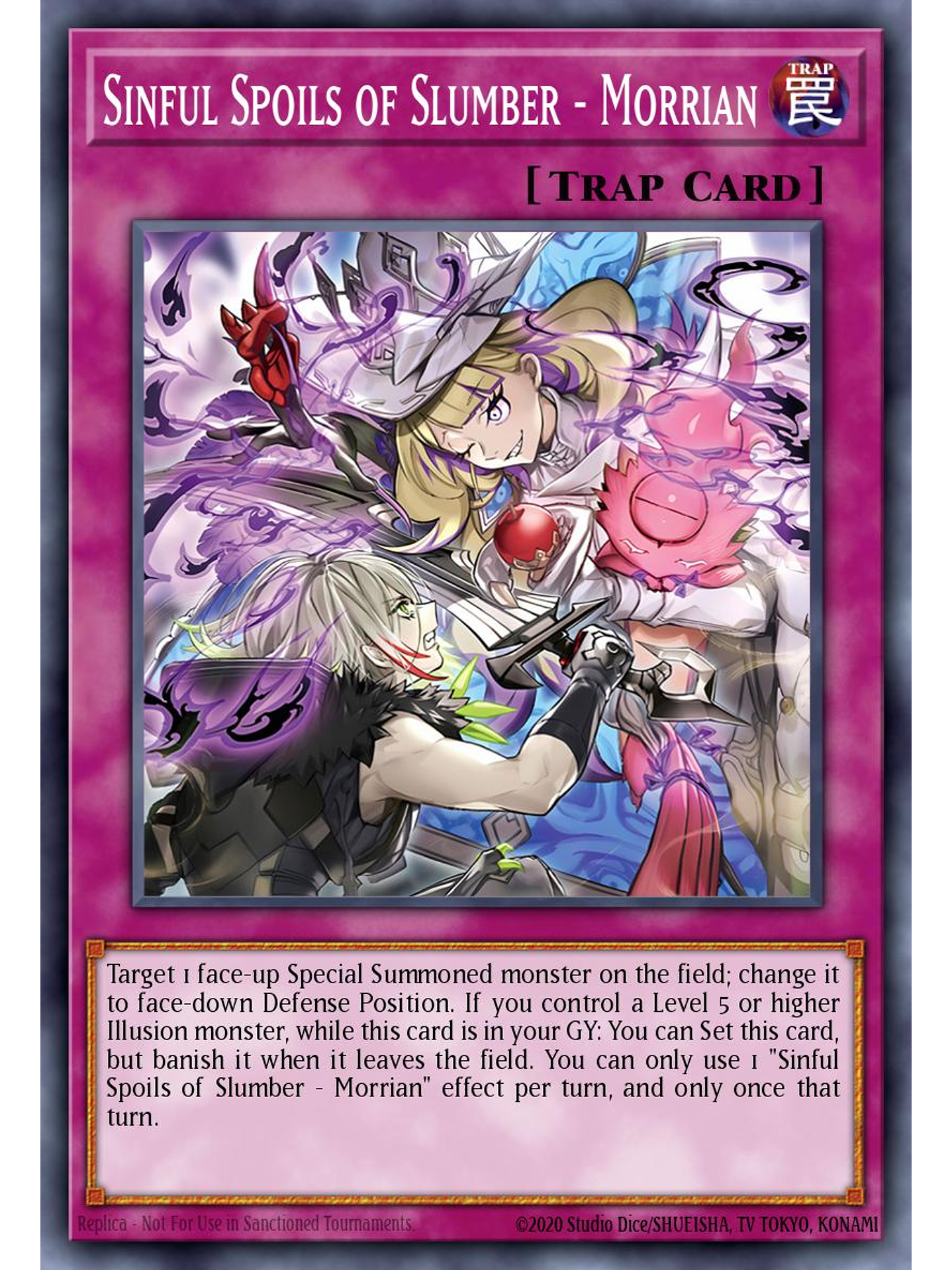 Sinful Spoils of Slumber - Morrian - LEDE-EN075 - Common 1st Edition 1