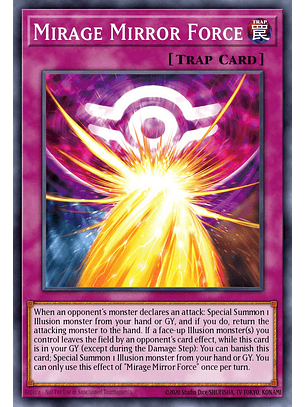 Mirage Mirror Force - LEDE-EN078 - Super Rare 1st Edition