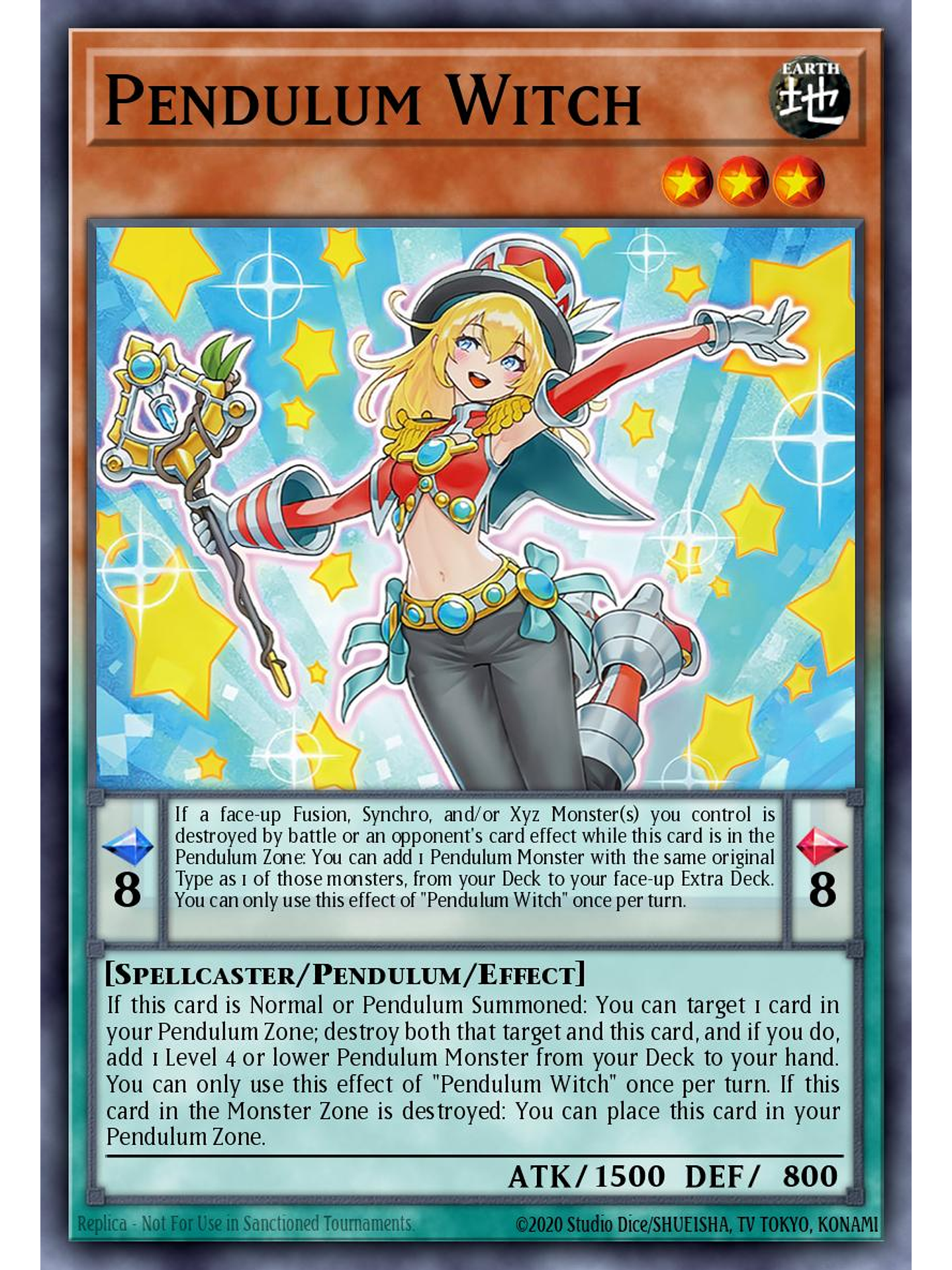 Pendulum Witch - LEDE-EN098 - Super Rare 1st Edition 1