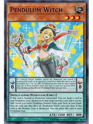 Pendulum Witch - LEDE-EN098 - Super Rare 1st Edition
