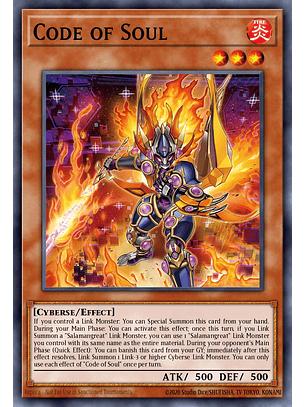 Code of Soul - LEDE-EN099 - Super Rare 1st Edition