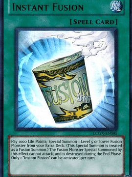 Instant Fusion - LCGX-EN095 - Ultra Rare Unlimited