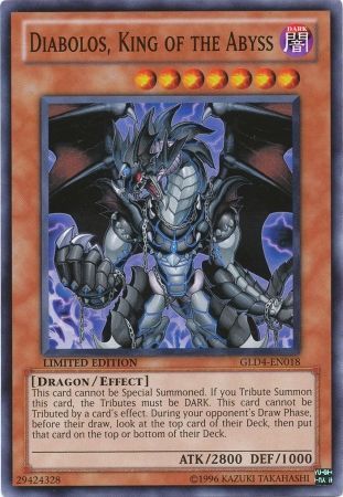 Diabolos, King of the Abyss - GLD4-EN018 - Common