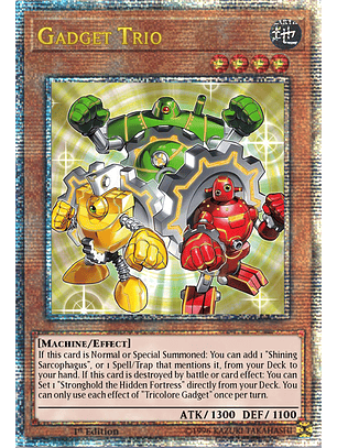 Gadget Trio - LEDE-EN004 - Quarter Century Rare 1st Edition