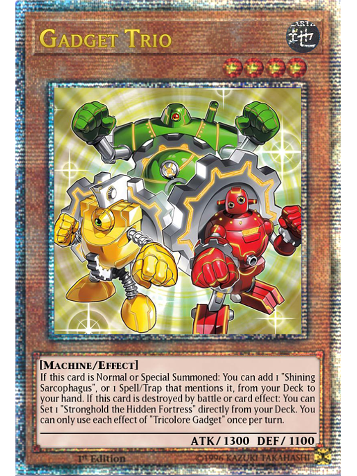 Gadget Trio - LEDE-EN004 - Quarter Century Rare 1st Edition 1