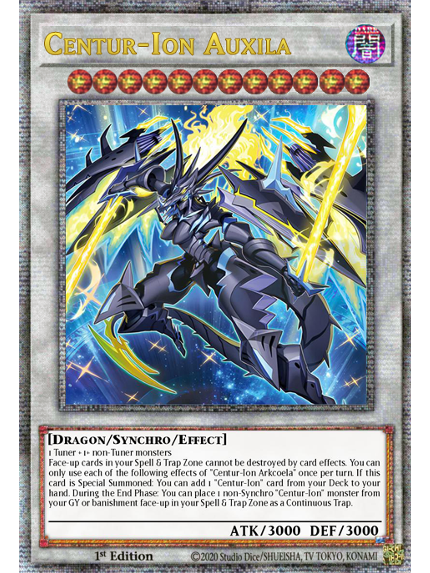 Centur-Ion Auxila - LEDE-EN042 - Quarter Century Rare 1st Edition 1