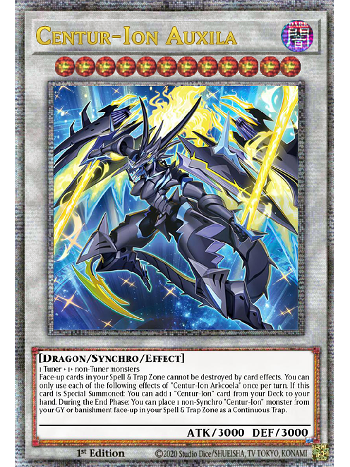 Centur-Ion Auxila - LEDE-EN042 - Quarter Century Rare 1st Edition 1