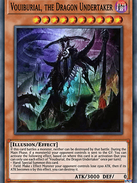 Vouiburial, the Dragon Undertaker - LEDE-EN087 - Ultra Rare 1st Edition