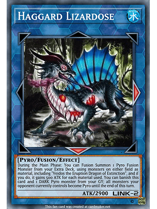 Haggard Lizardose - LEDE-EN089 - Common 1st Edition