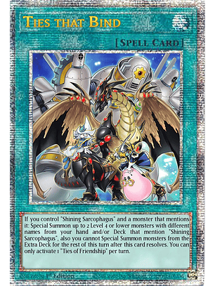 Ties That Bind - LEDE-EN053 - Quarter Century Rare 1st Edition