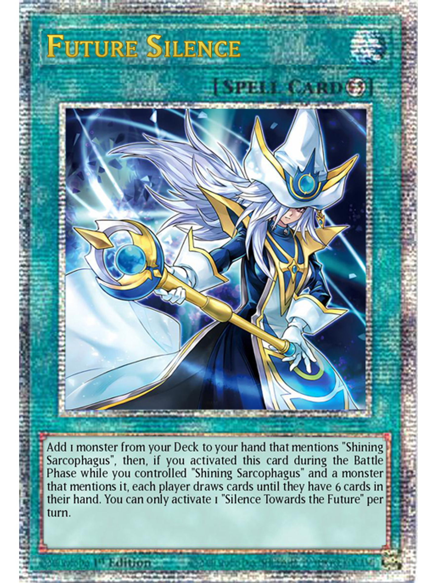 Future Silence - LEDE-EN054 - Quarter Century Rare 1st Edition 1