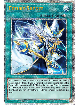 Future Silence - LEDE-EN054 - Quarter Century Rare 1st Edition