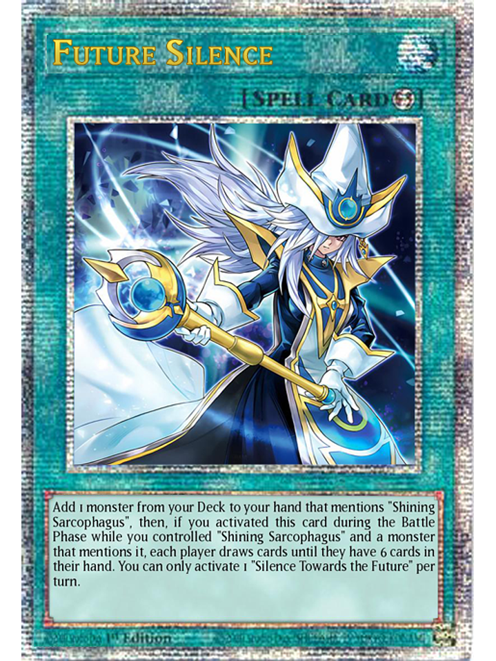 Future Silence - LEDE-EN054 - Quarter Century Rare 1st Edition 1