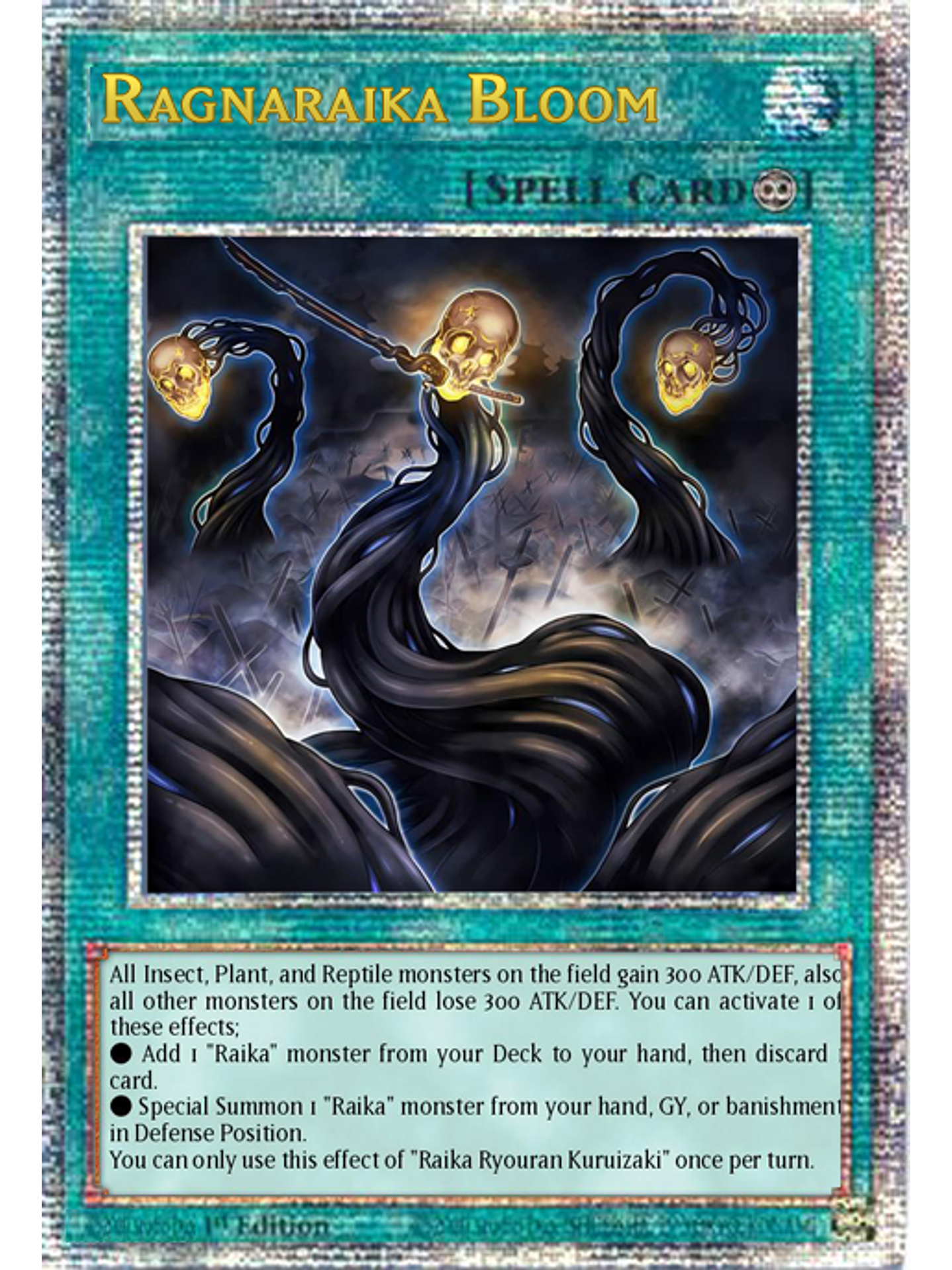 Ragnaraika Bloom - LEDE-EN058 - Quarter Century Rare 1st Edition 1