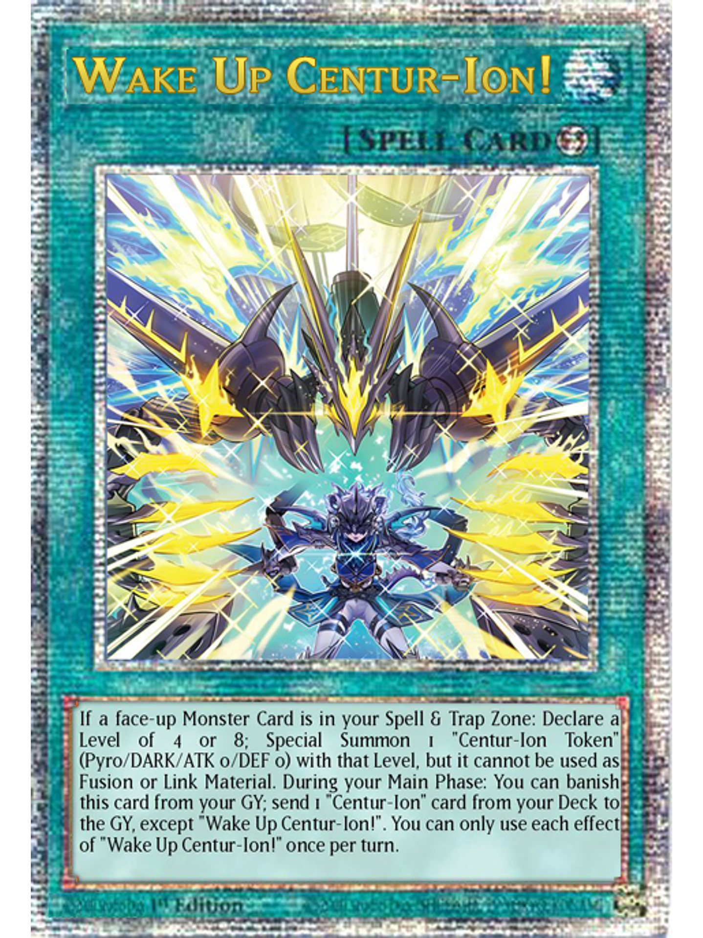 Wake Up Centur-Ion! - LEDE-EN064 - Quarter Century Rare 1st Edition 1