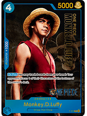 P-055 (Alternative Art) Monkey.D.Luffy (055)