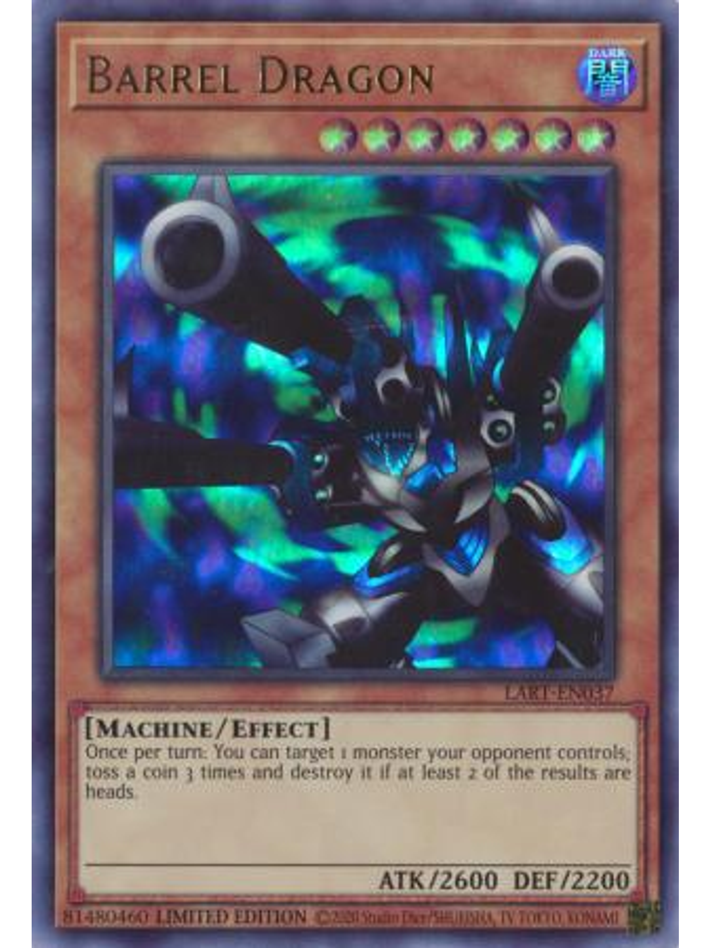 Barrel Dragon - LART-EN037 - Ultra Rare Limited Edition 1