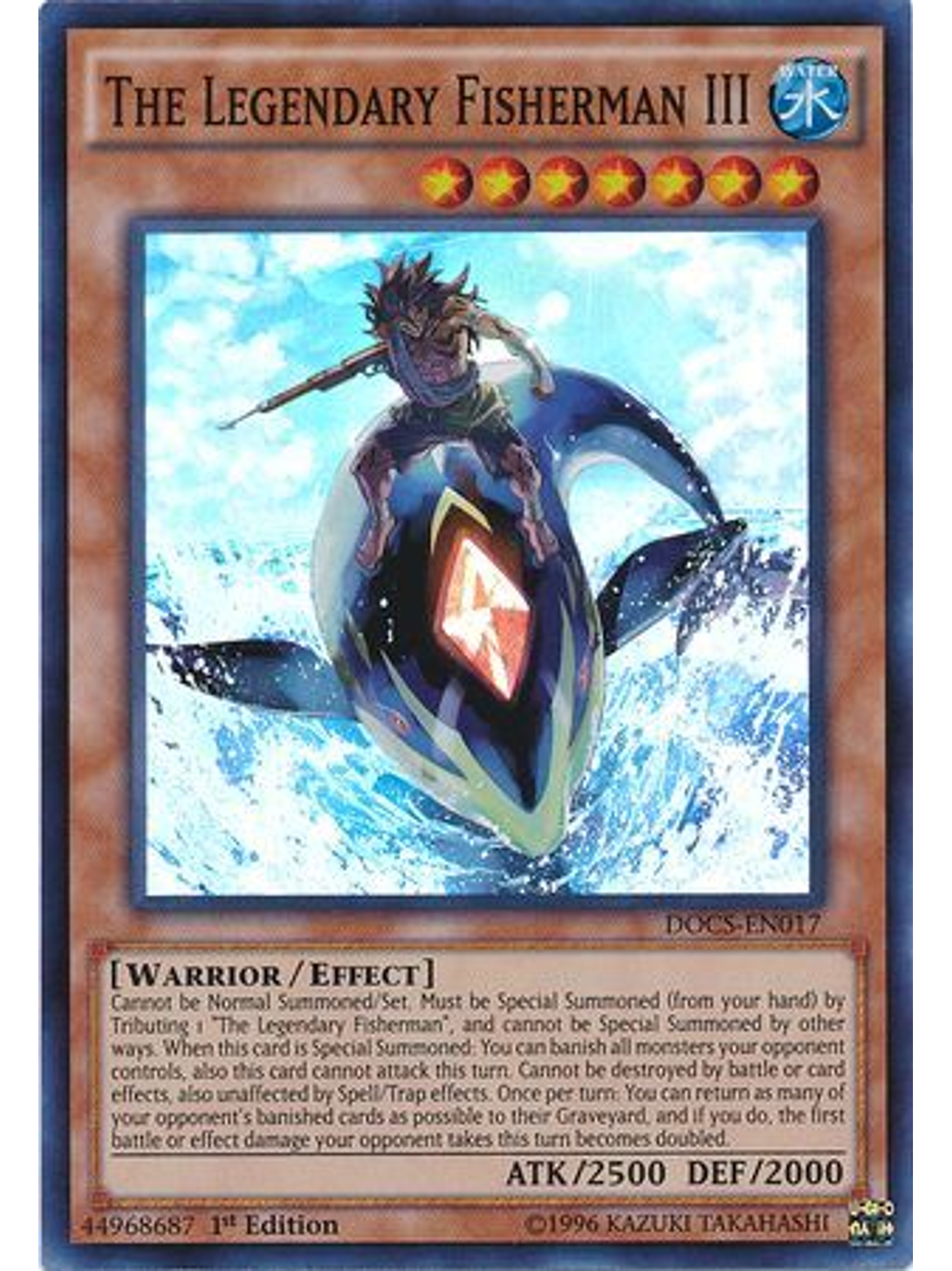 The Legendary Fisherman III - DOCS-EN017 - Super Rare 1st Edition 1