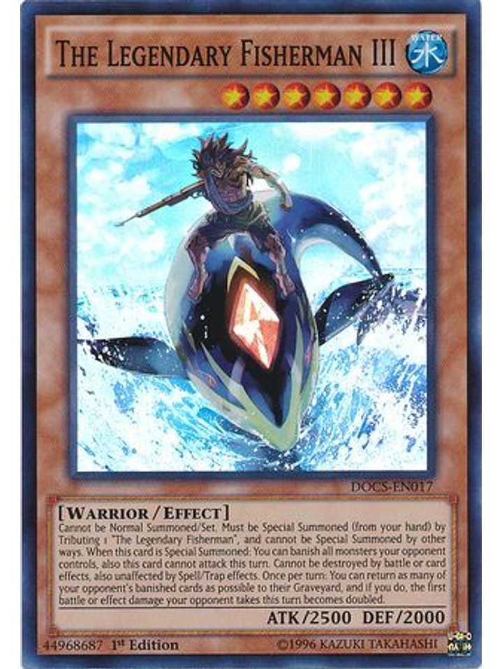 The Legendary Fisherman III - DOCS-EN017 - Super Rare 1st Edition 1