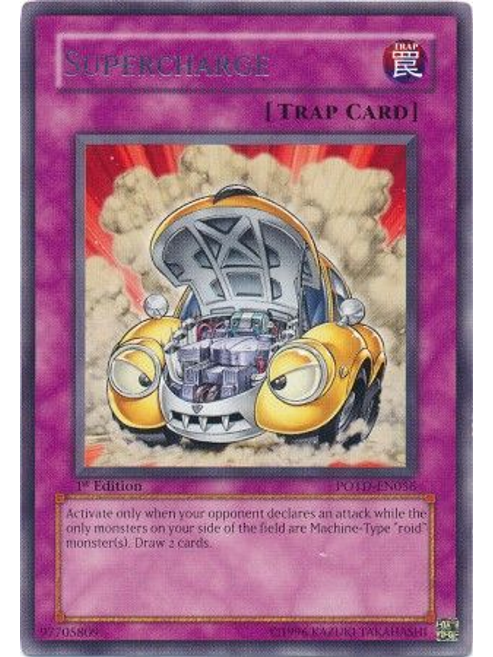 Supercharge - POTD-EN056 - Rare 1st Edition 1