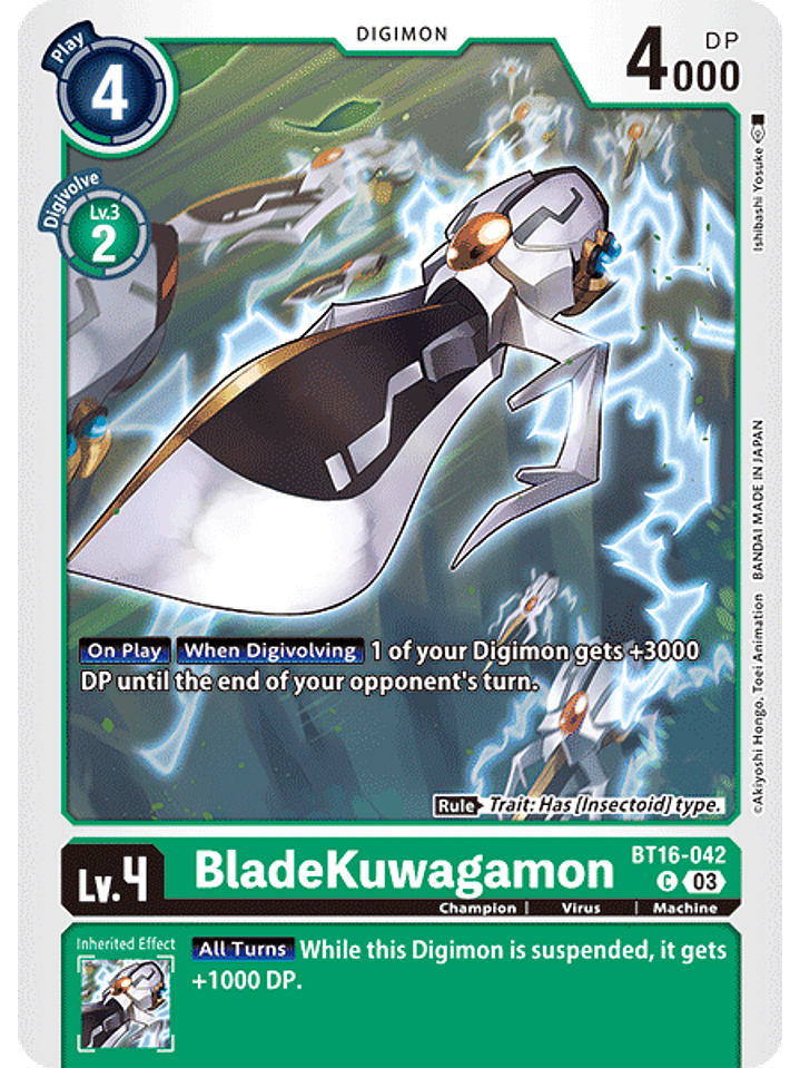 BT16-042 C BladeKuwagamon 1