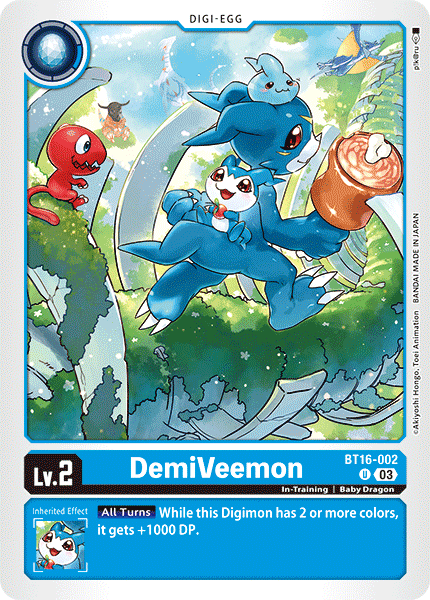 BT16-002 U DemiVeemon