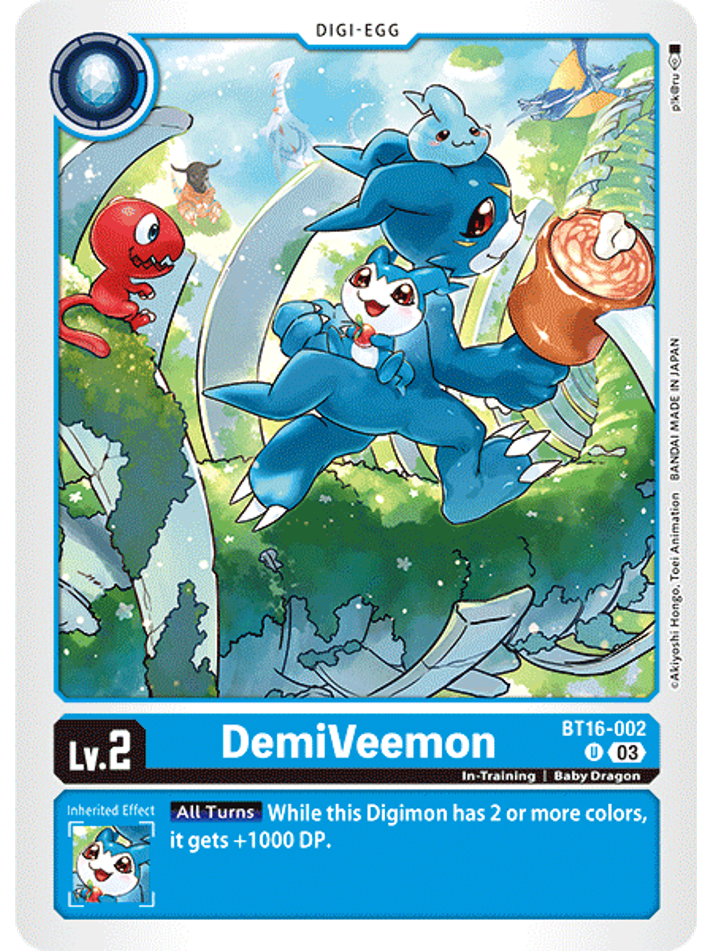 BT16-002 U DemiVeemon 1