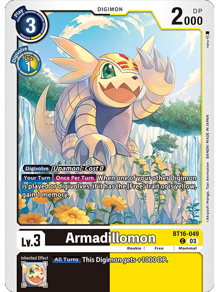 BT16-049 C Armadillomon 1
