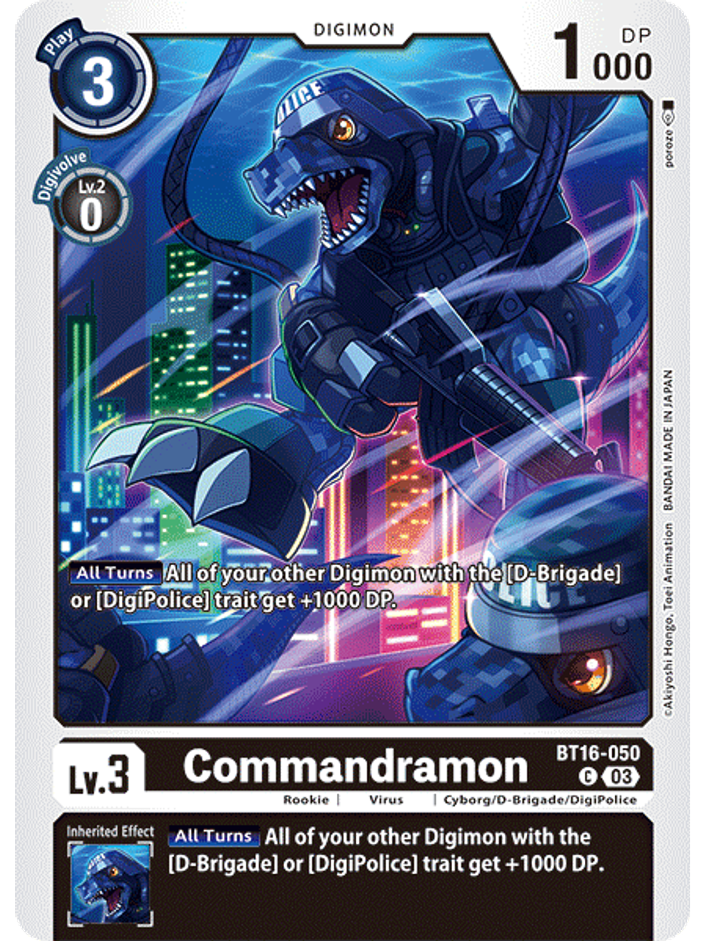 BT16-050 C Commandramon 1