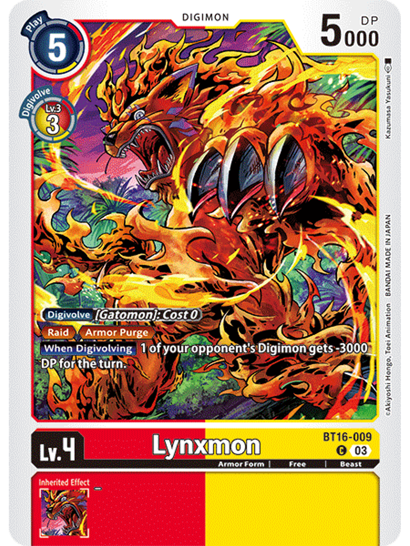 BT16-009 C Lynxmon 1