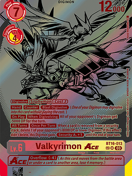 BT16-013 (Alternative Art) Valkyrimon ACE