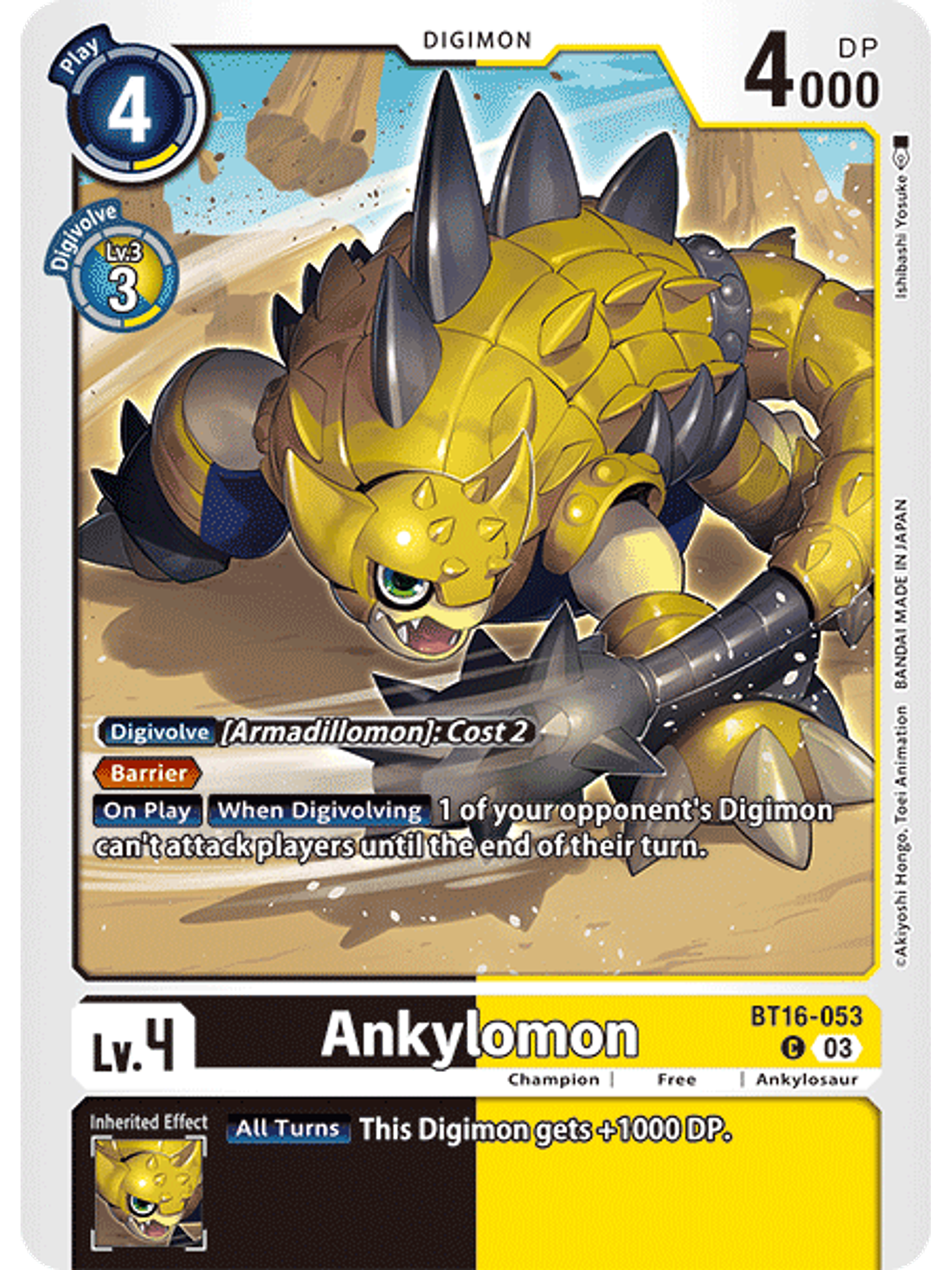 BT16-053 C Ankylomon 1