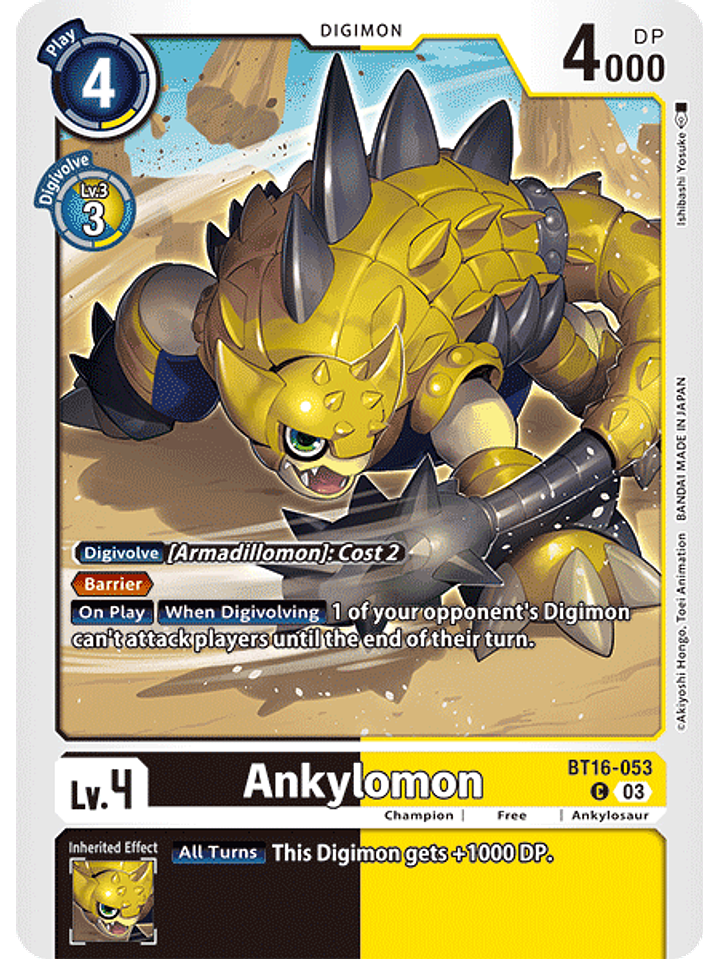BT16-053 C Ankylomon 1