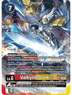 BT16-013 (Alternative Art) Valkyrimon ACE