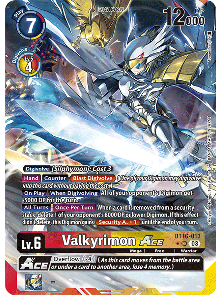 BT16-013 (Alternative Art) Valkyrimon ACE 1