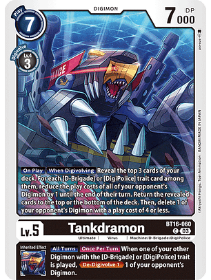BT16-060 C Tankdramon