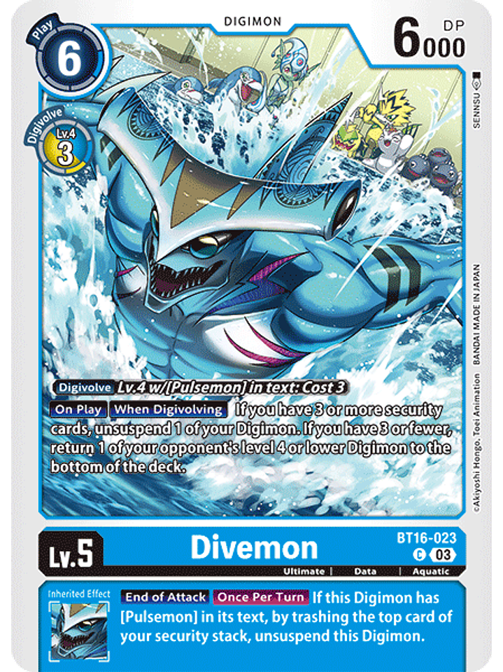 BT16-023 C Divemon 1