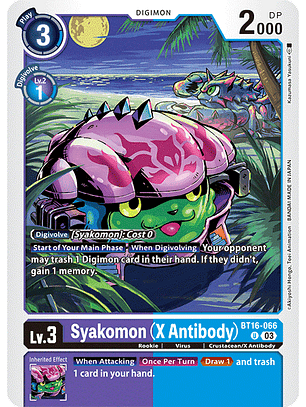 BT16-066 U Syakomon (X Antibody)