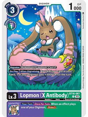 BT16-067 C Lopmon (X Antibody)